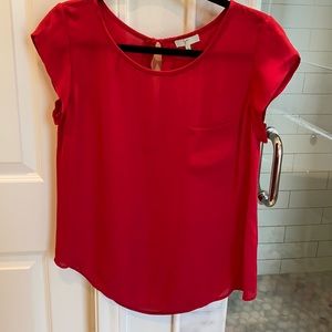 Red joie blouse